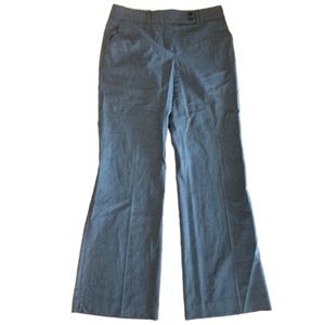 BCBG Grey wool straight leg dress pants